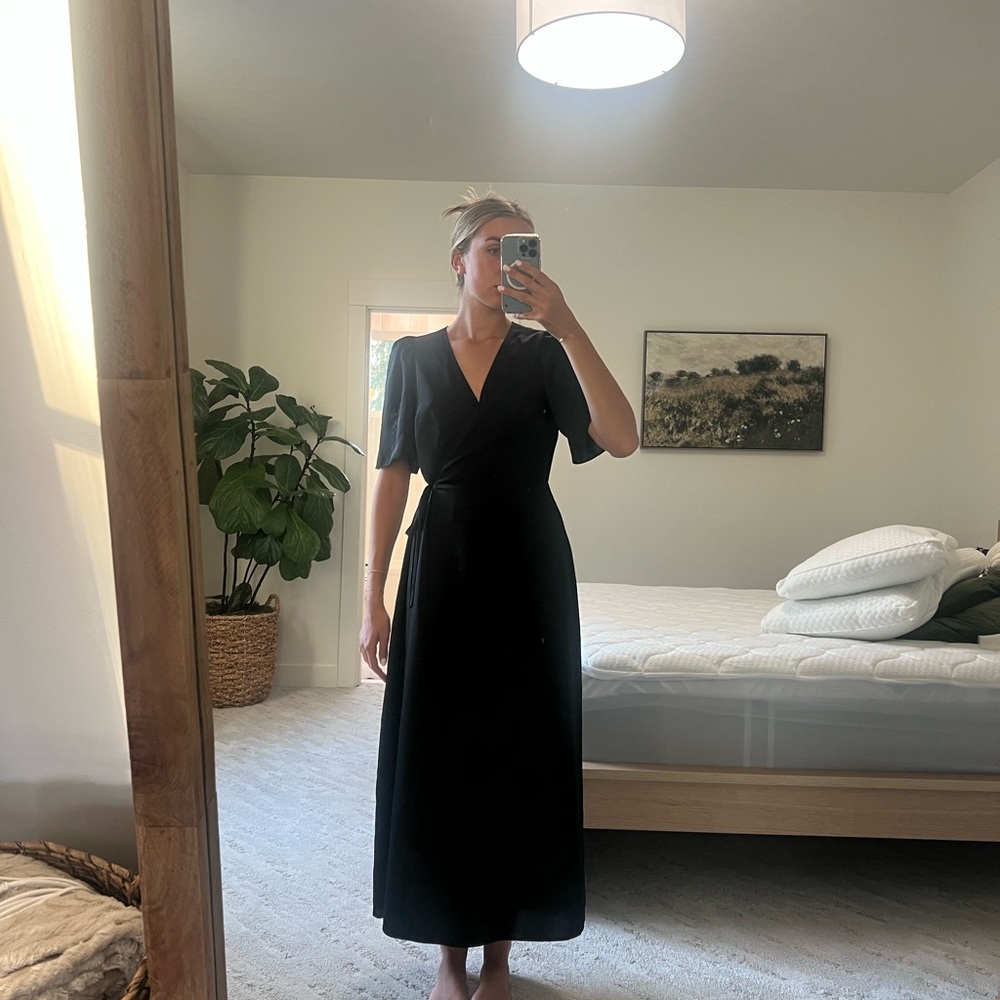 Express Black Maxi Dress